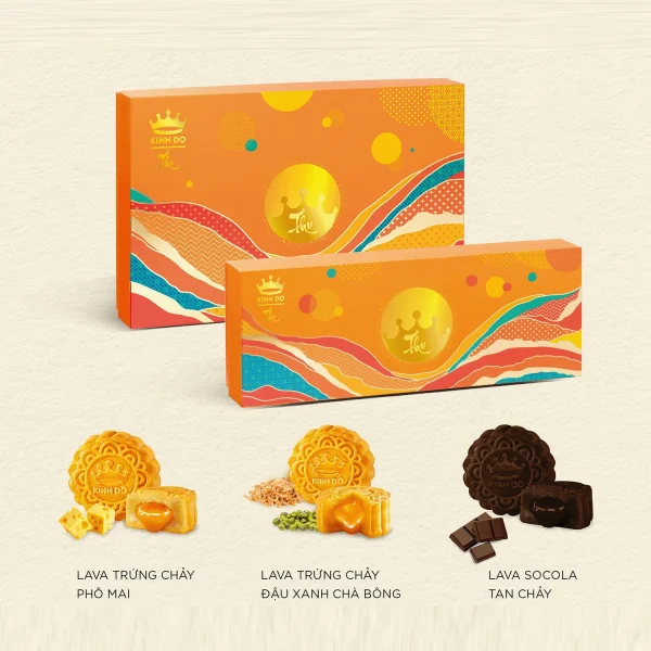 HỘP LAVA TRỨNG CHẢY 6 BÁNH