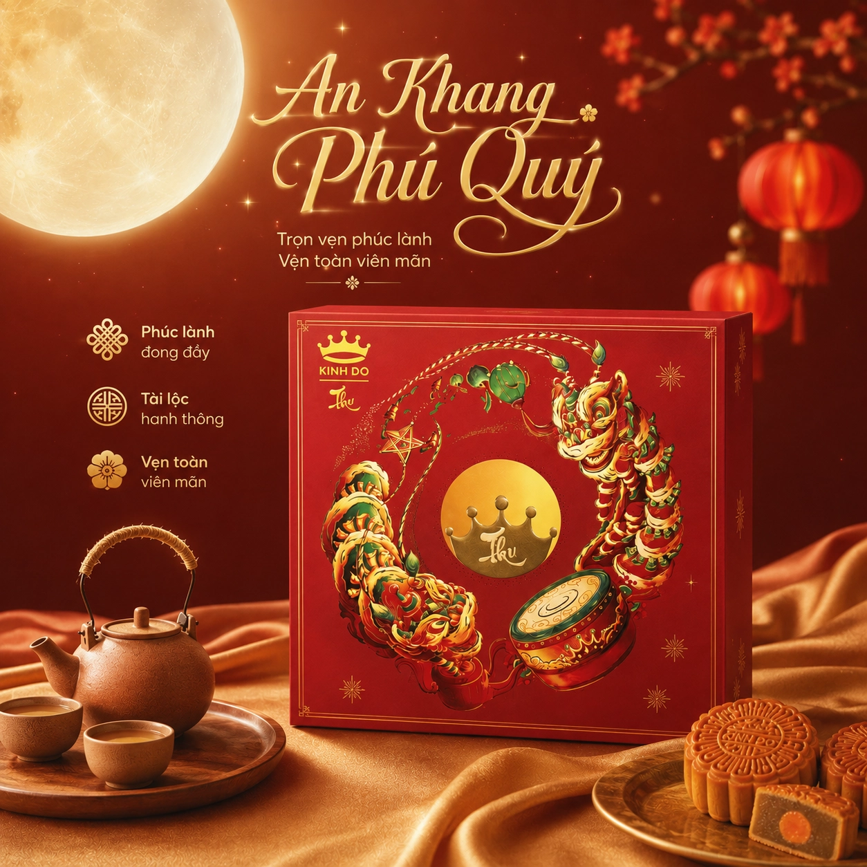 HỘP BÁNH AN KHANG PHÚ QUÝ 3 HỘP BÁNH AN KHANG PHÚ QUÝ