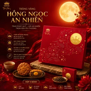 TRĂNG VÀNG HỒNG NGỌC AN NHIÊN ĐỎ