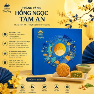 TRĂNG VÀNG HỒNG NGỌC TÂM AN XANH