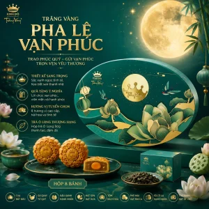 TRĂNG VÀNG PHA LÊ VẠN PHÚC XANH